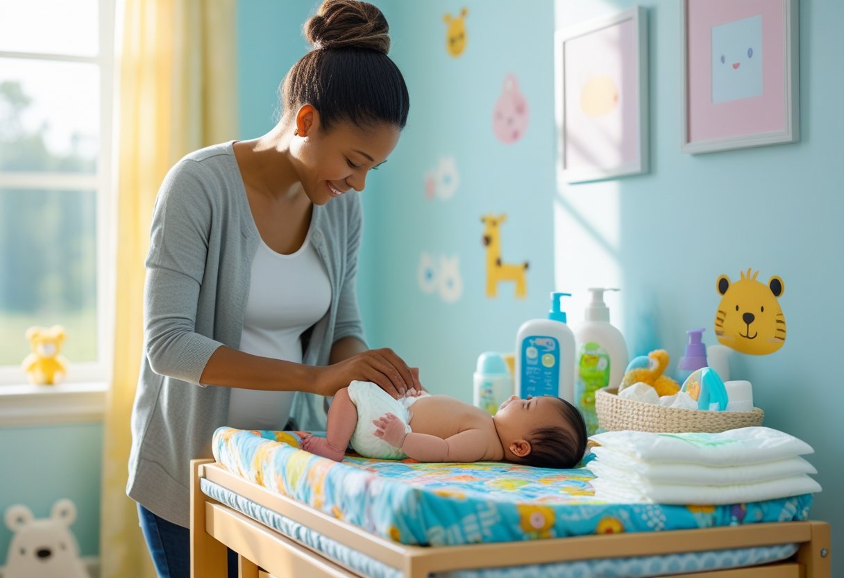 how to change a diaper