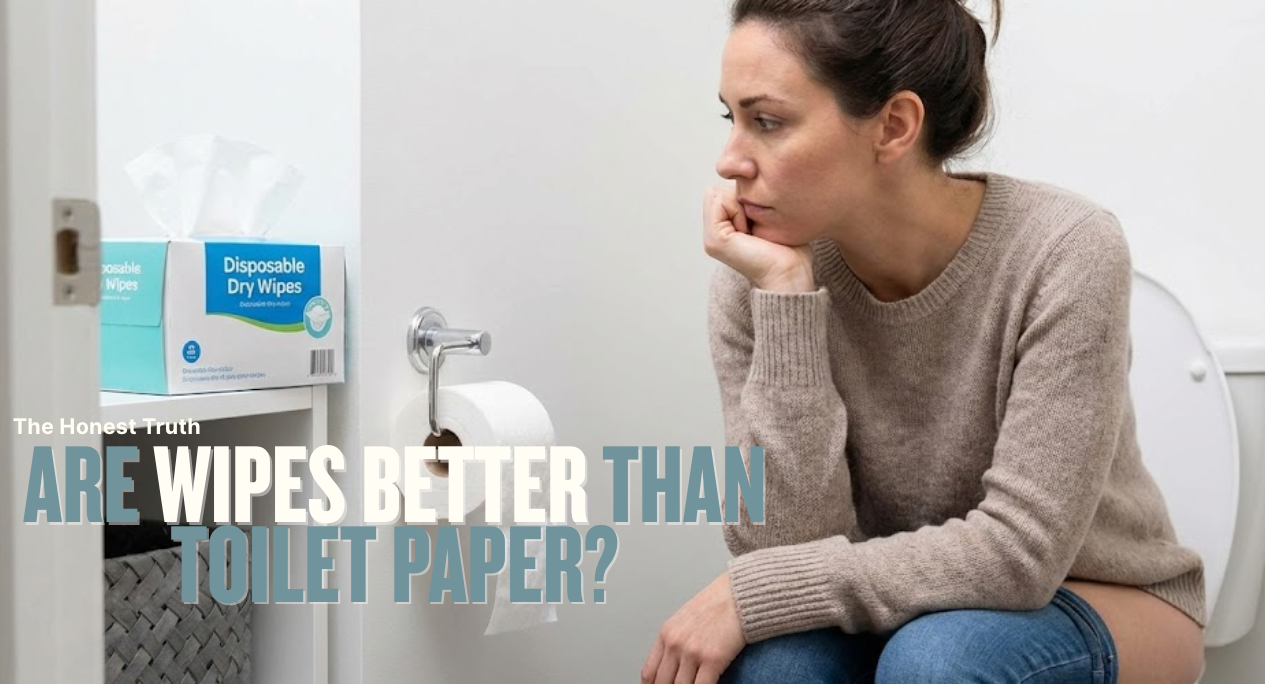 Are Wipes Better Than Toilet Paper?