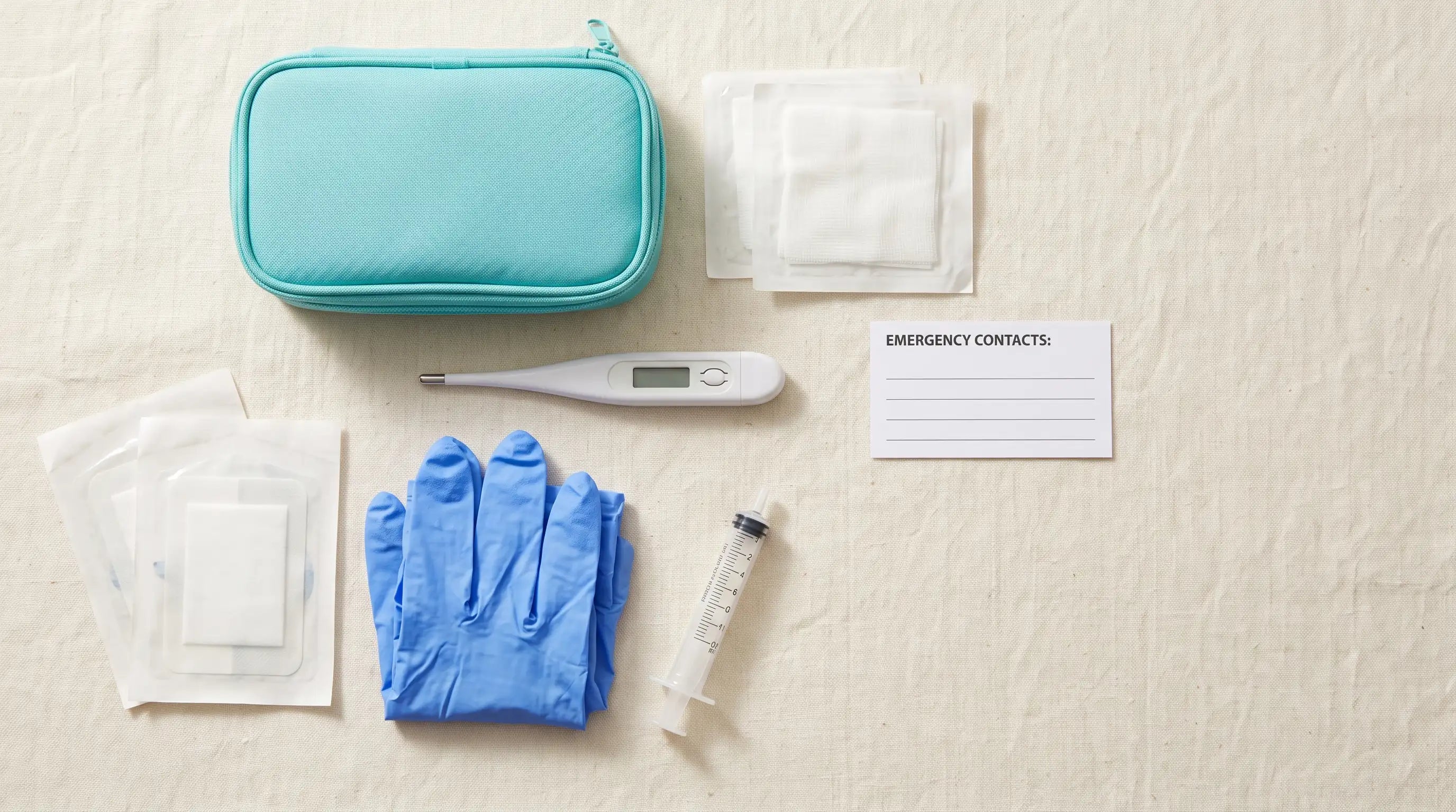 Baby First Aid Kit Checklist for Home and Travel