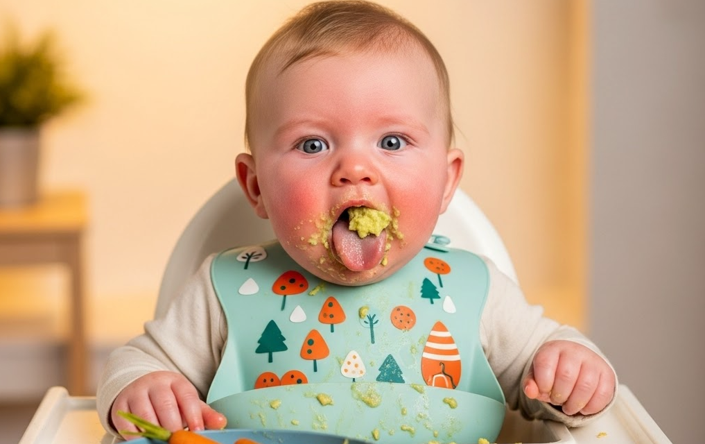 Baby Gagging on Food: When to Worry & What to Do