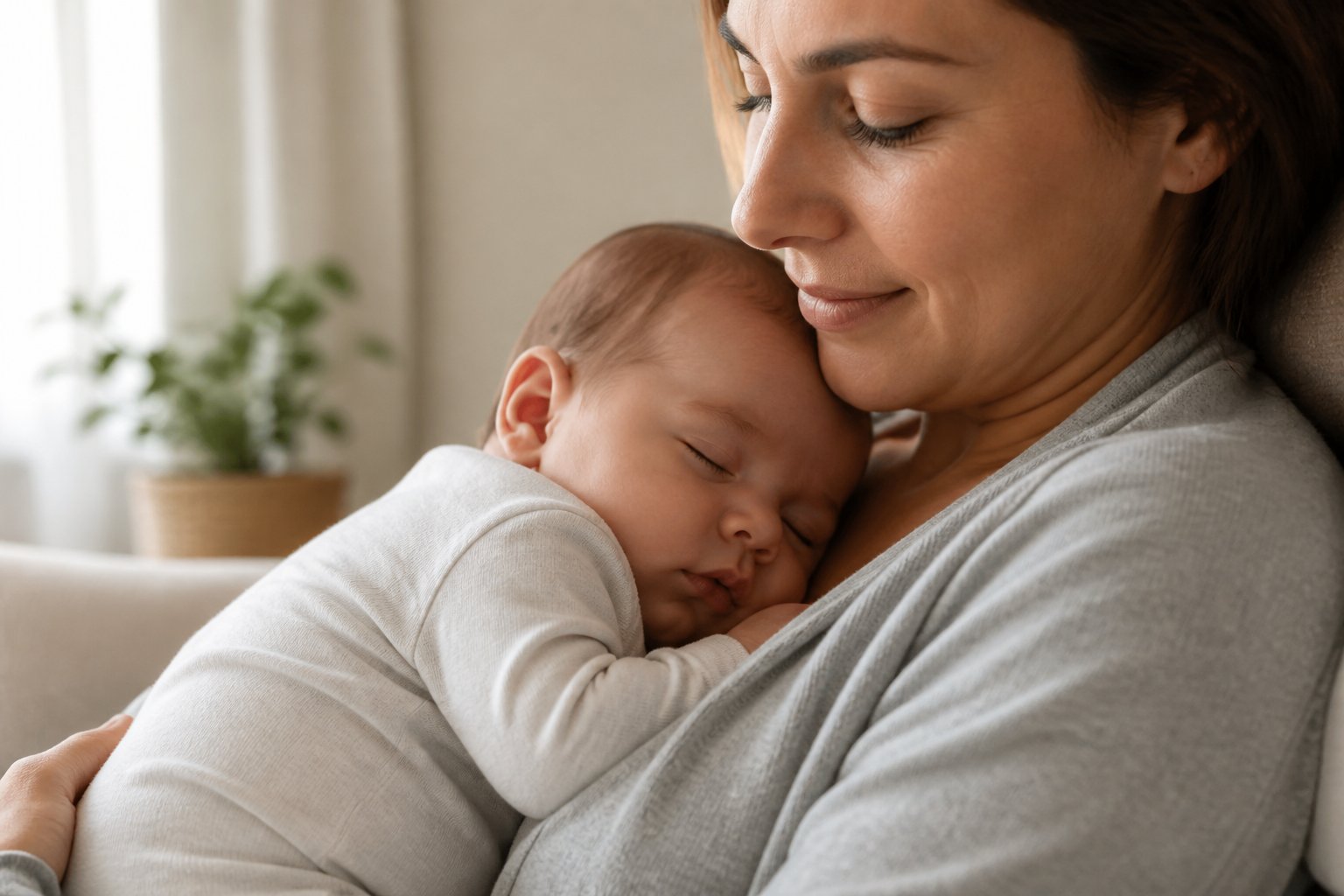 Contact Napping Baby