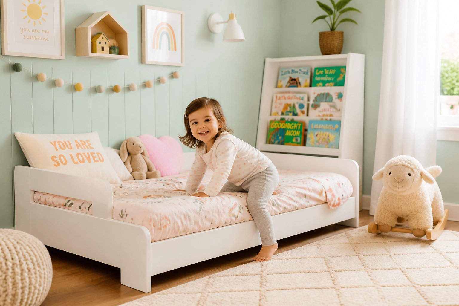 Crib to Toddler Bed Transition