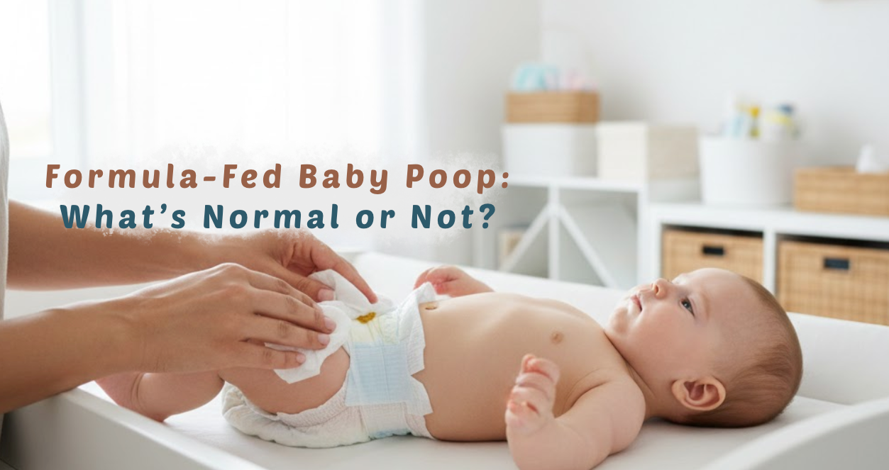 Formula-Fed Baby Poop
