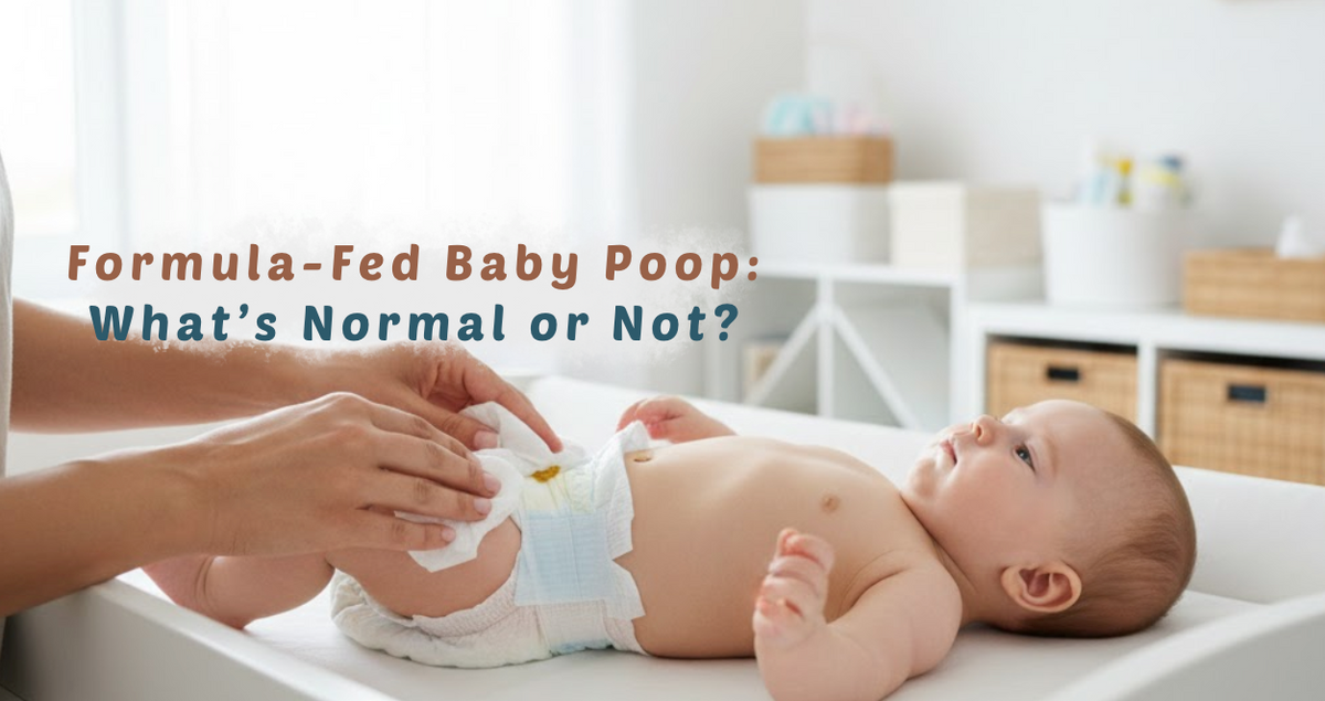 Formula-Fed Baby Poop