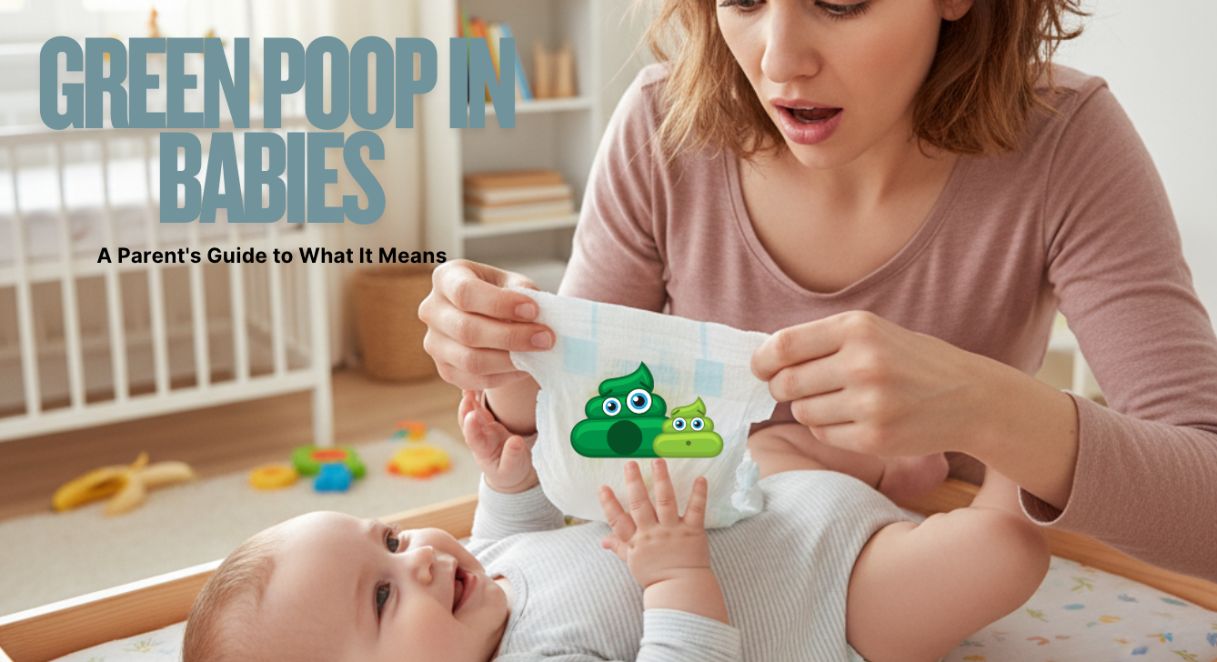 What does green poop mean