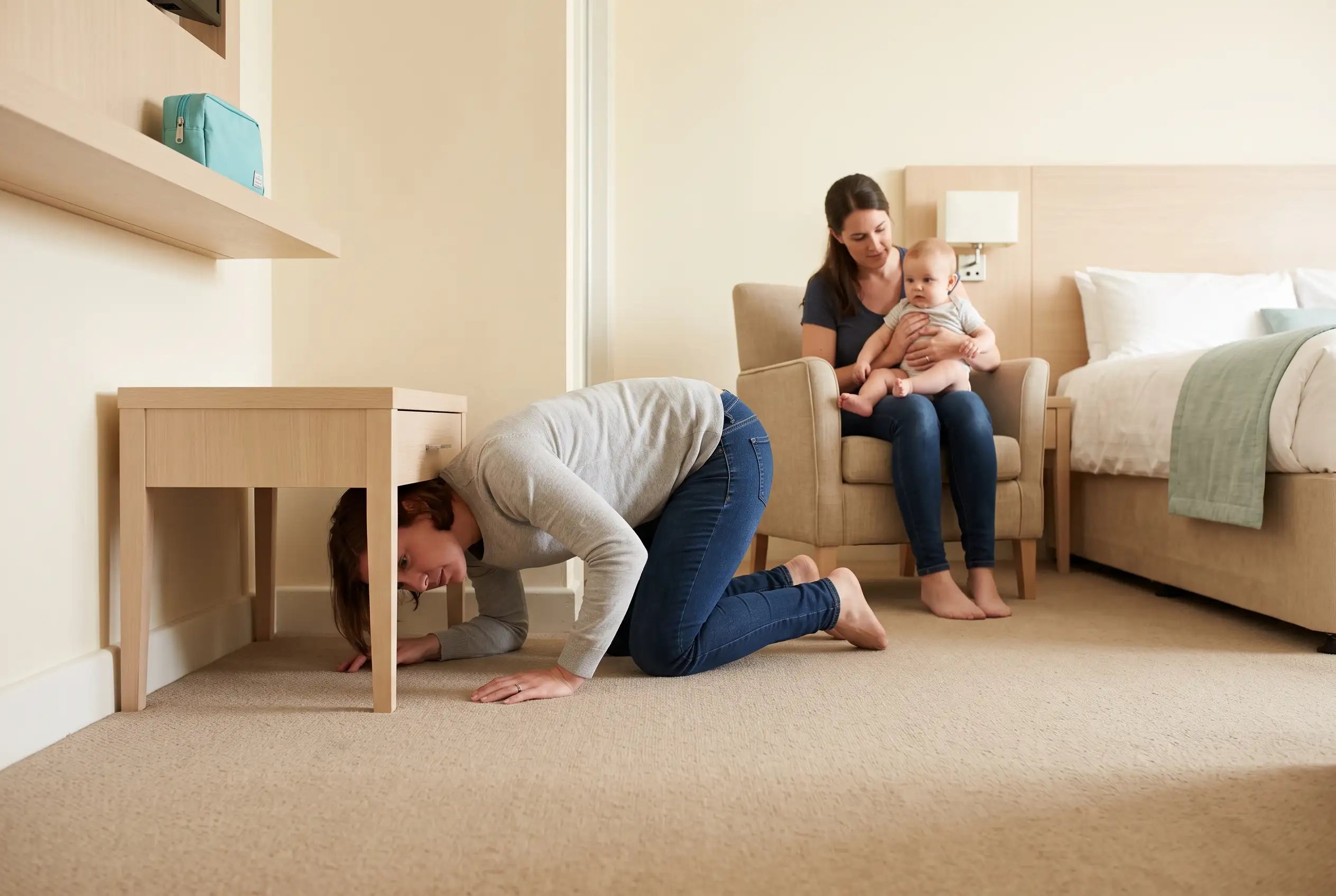 How to Baby-Proof Hotel Rooms