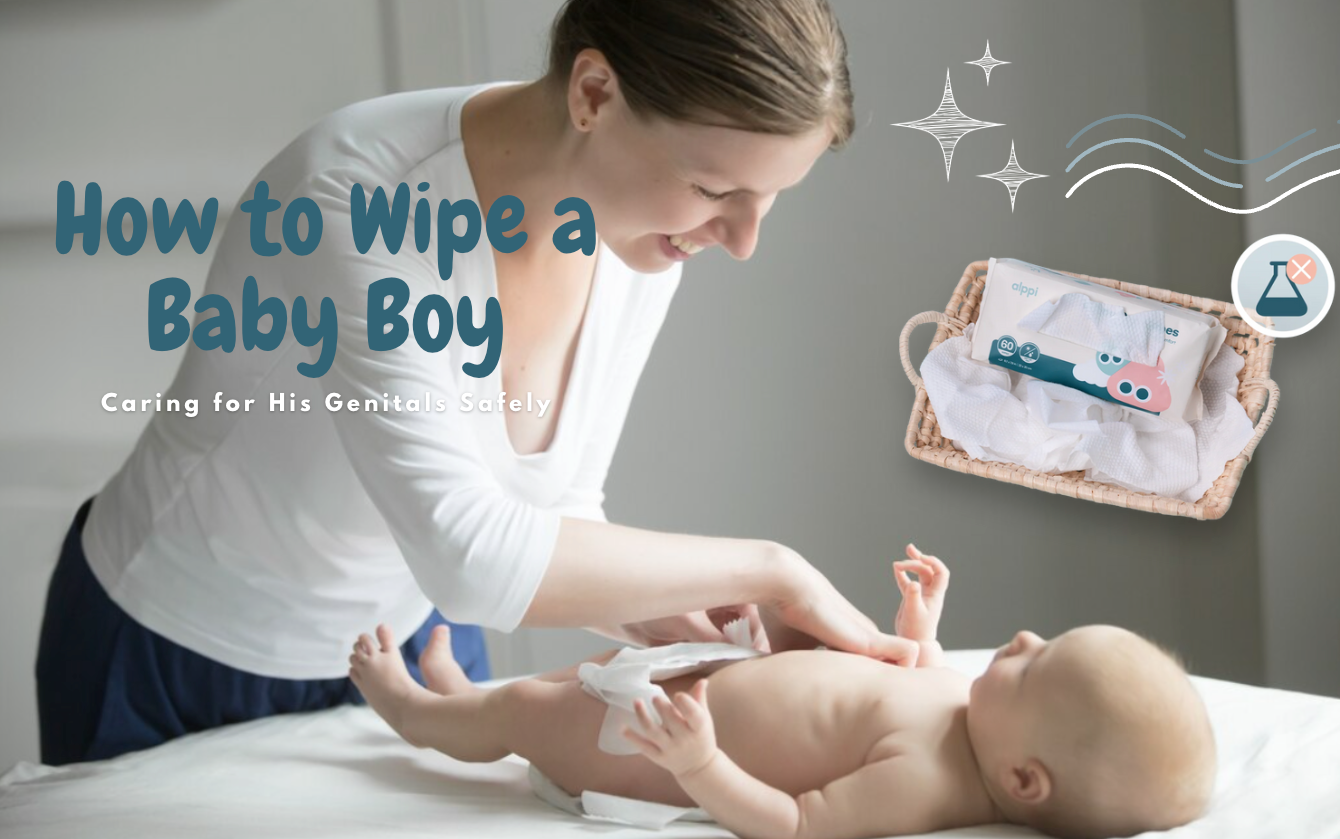 How to Wipe a Baby Boy: Caring for His Genitals Safely