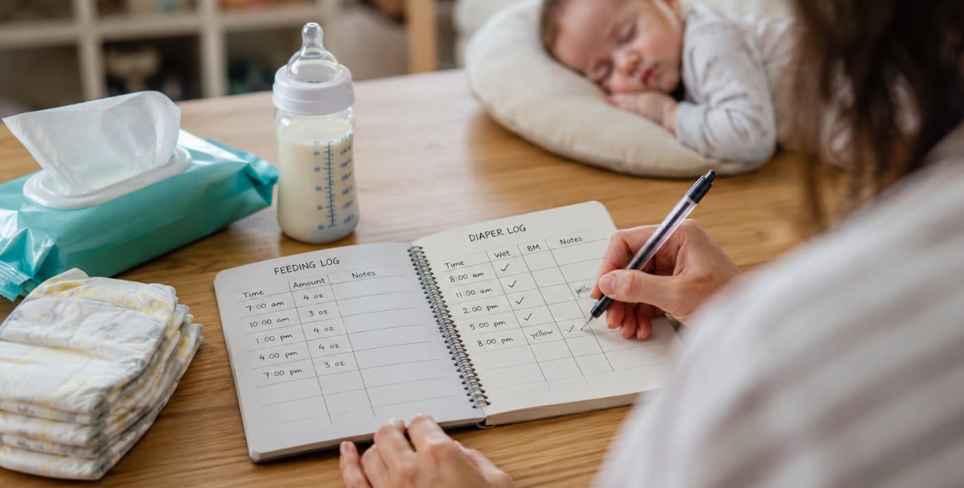 Infant Feeding and Diaper Log