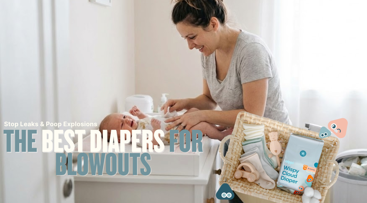 The Best Diapers for Blowouts & How to Stop the "Poonamis"