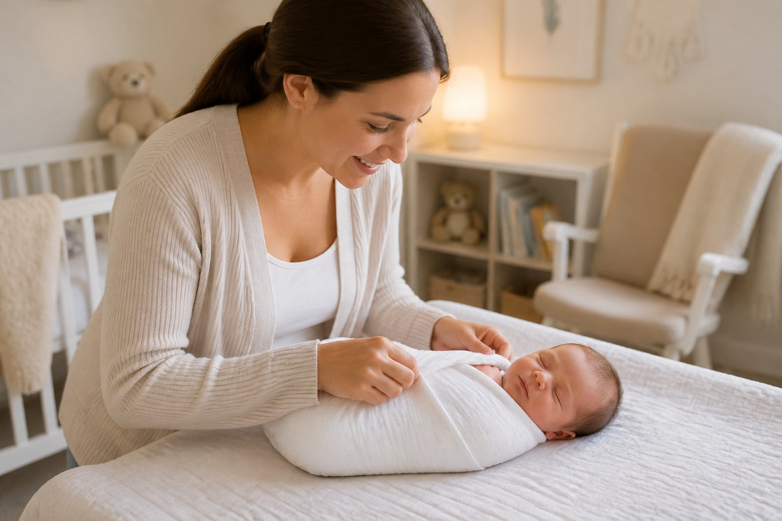 how to swaddle a newborn