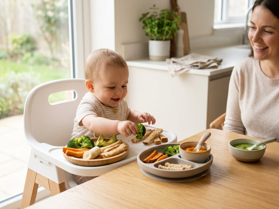 baby led weaning vs purees