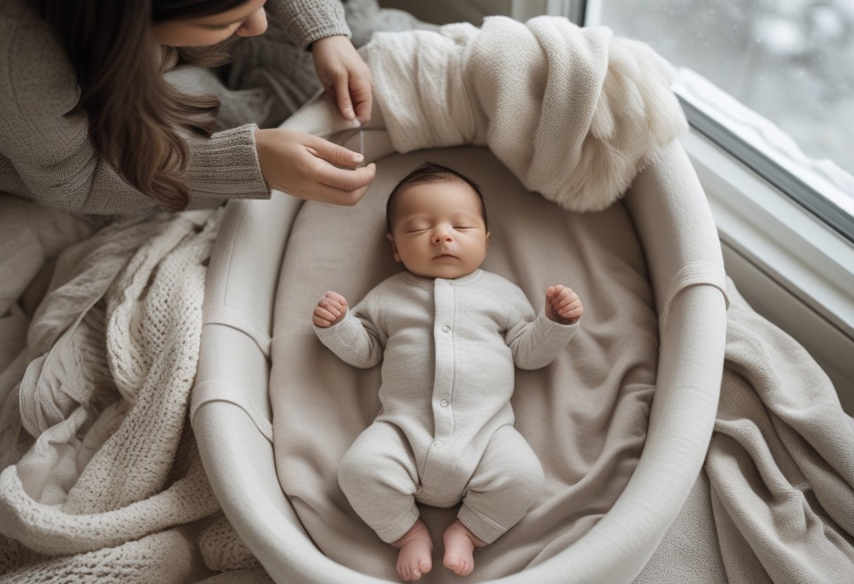 how to dress a newborn for winter