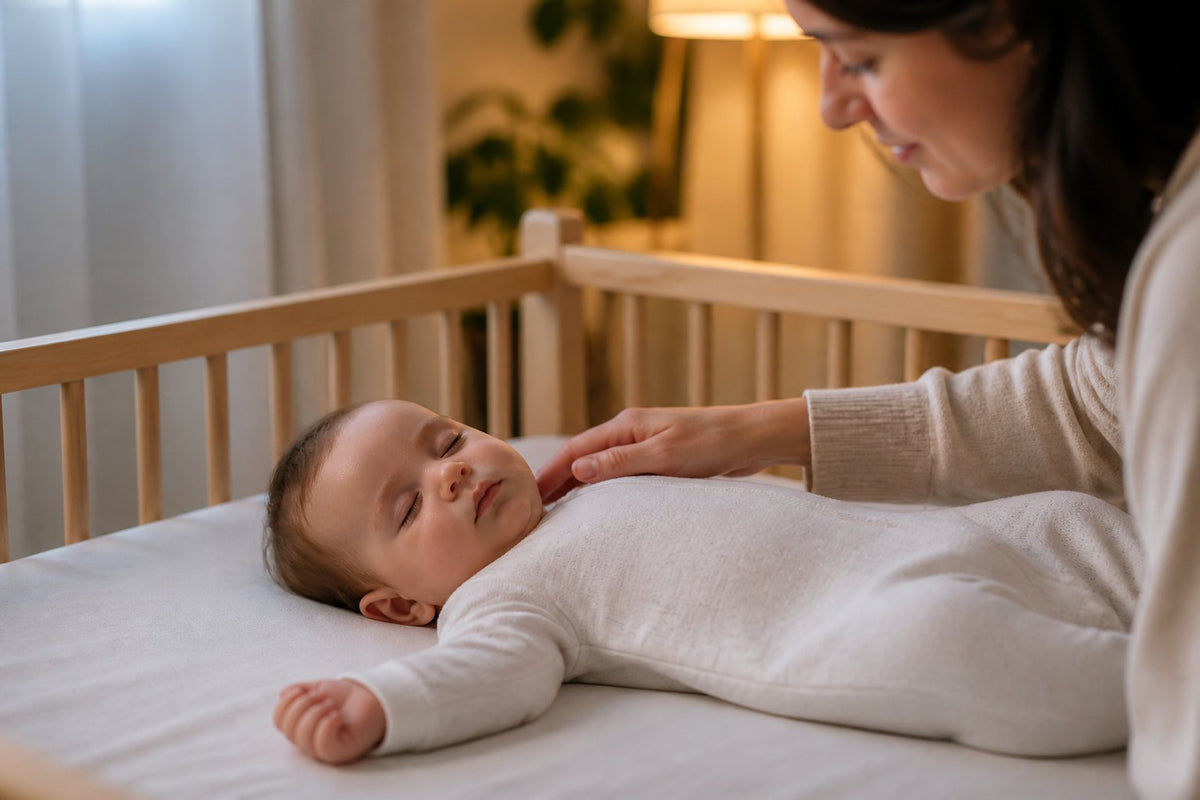 signs baby too hot while sleeping