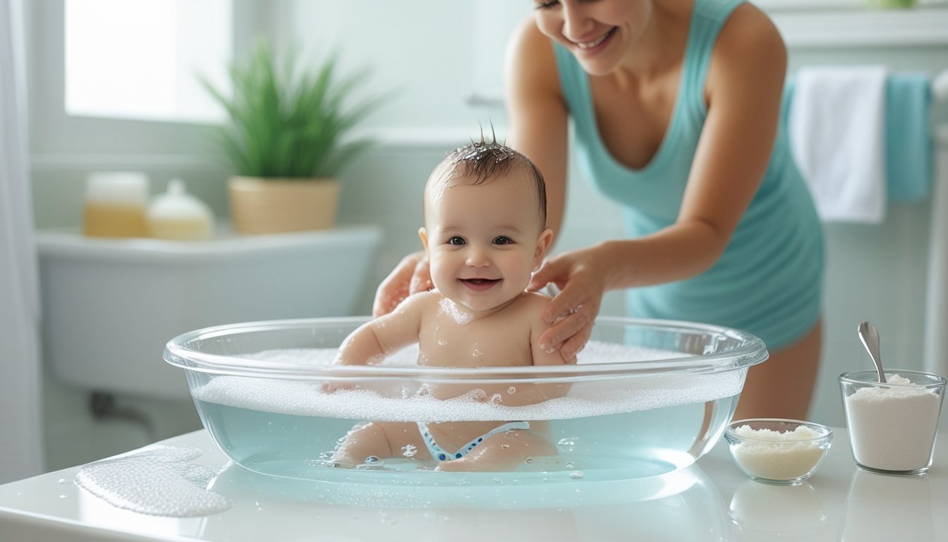 baking soda bath for diaper rash