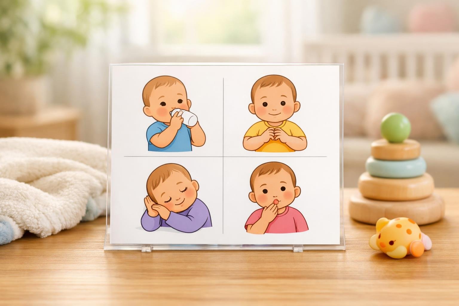 baby sign language chart