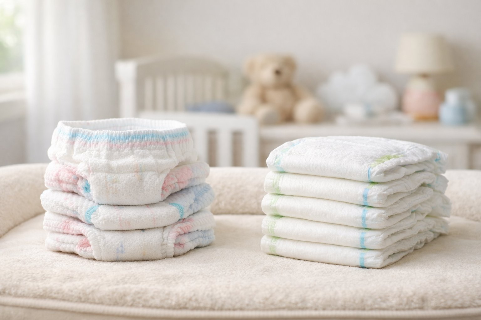 pull ups vs diapers