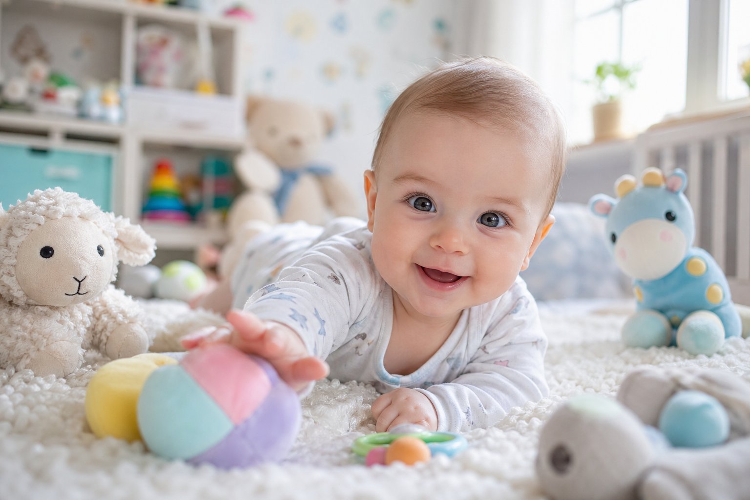 3 month baby milestones