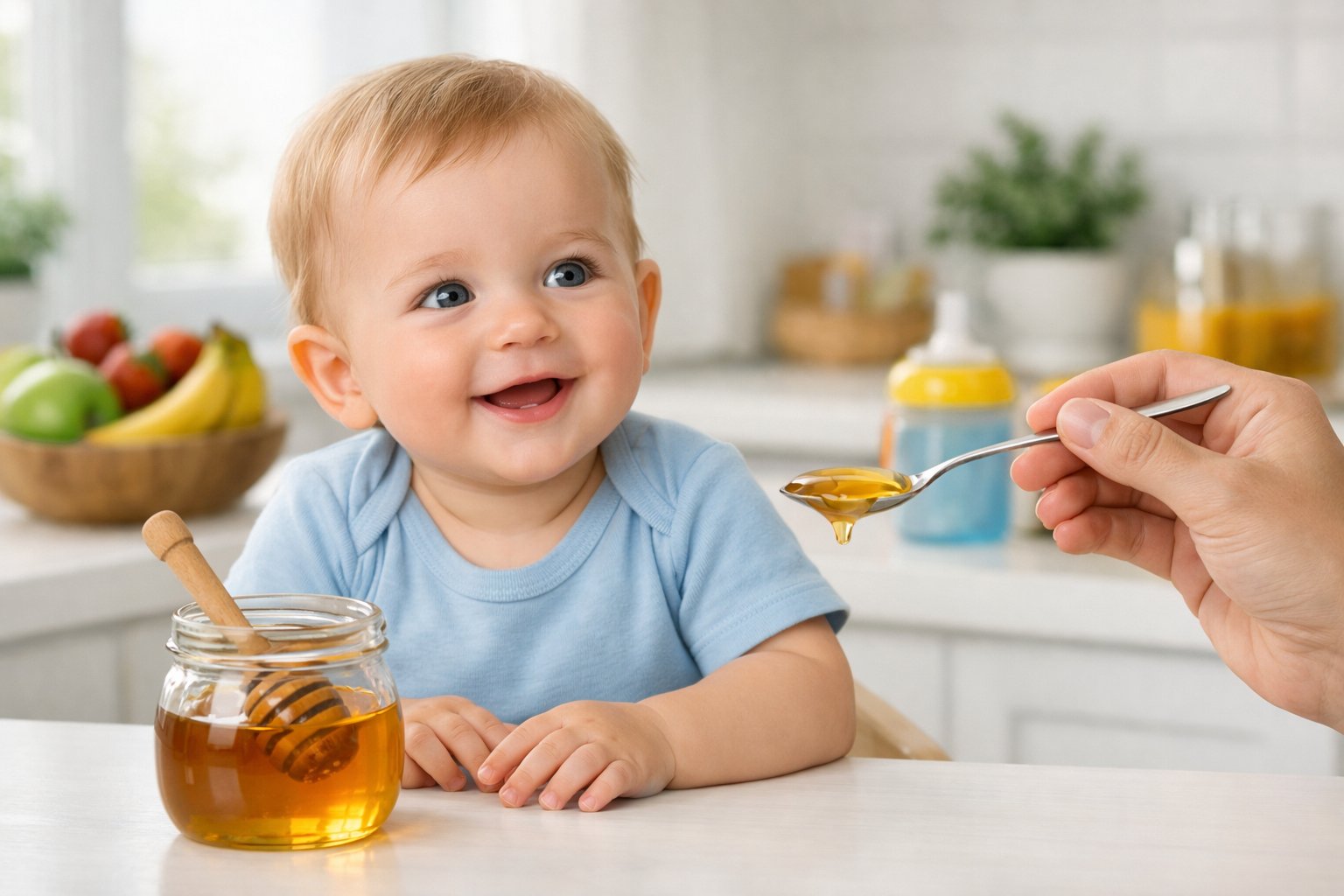 when can babies have honey