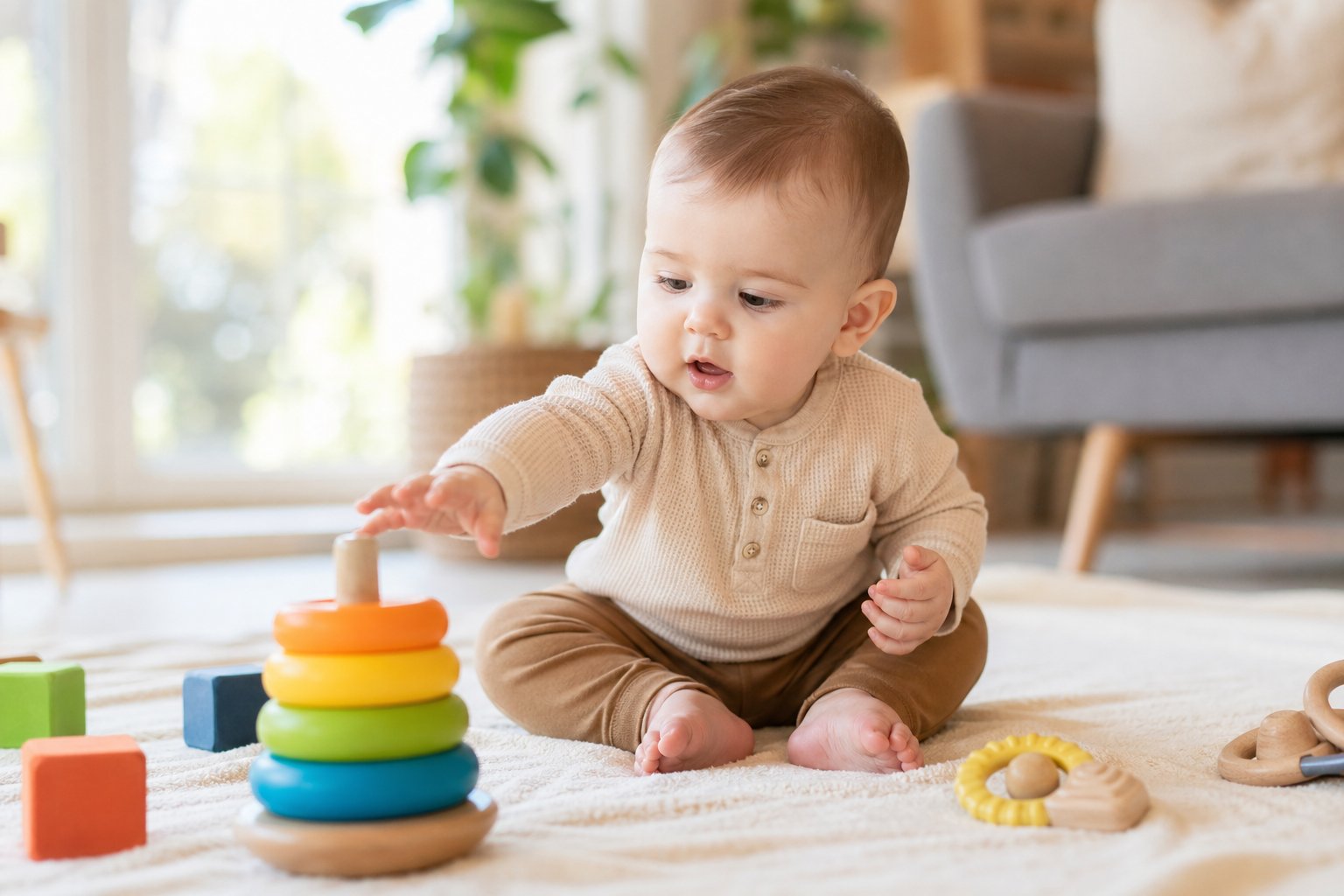 8 month baby milestones