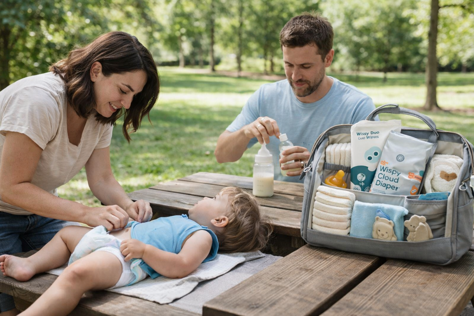 Public Diaper Wearing