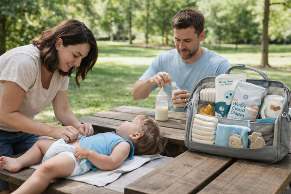 Public diaper wearing tips for babies and toddlers
