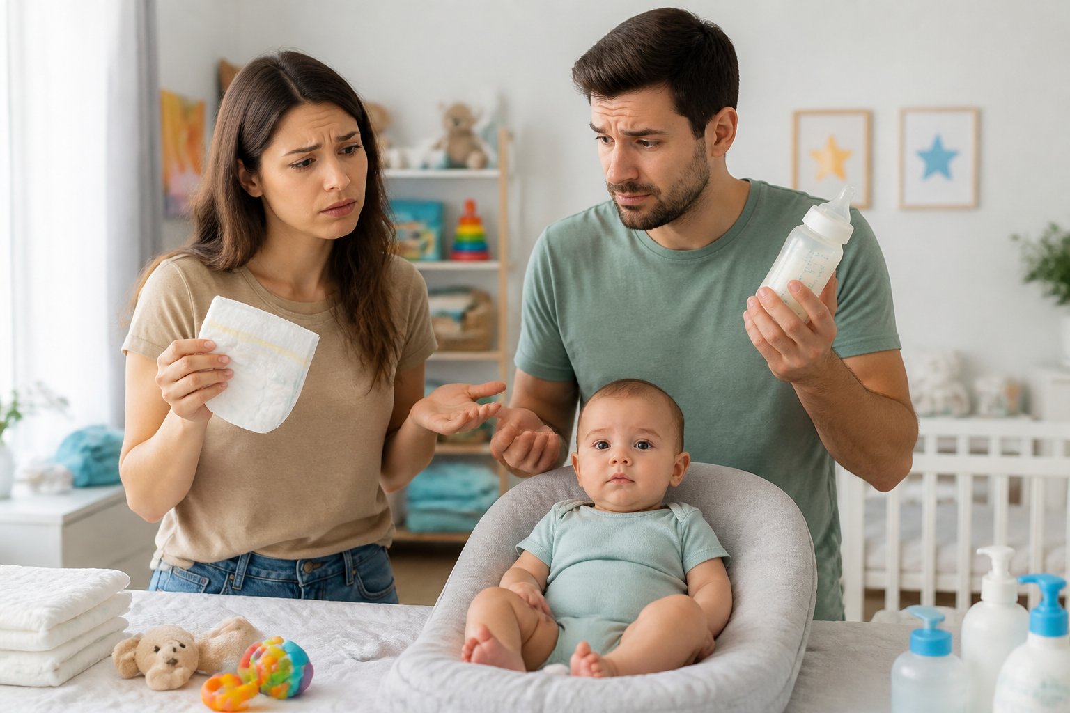 Change Diaper Before or After Feeding