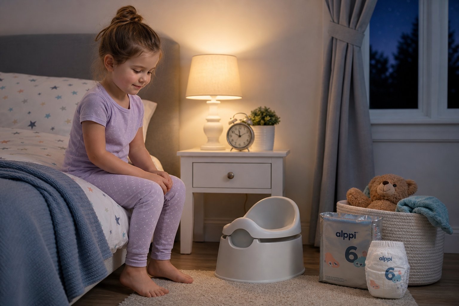 Night Time Potty Training Tips for 4 Year Olds