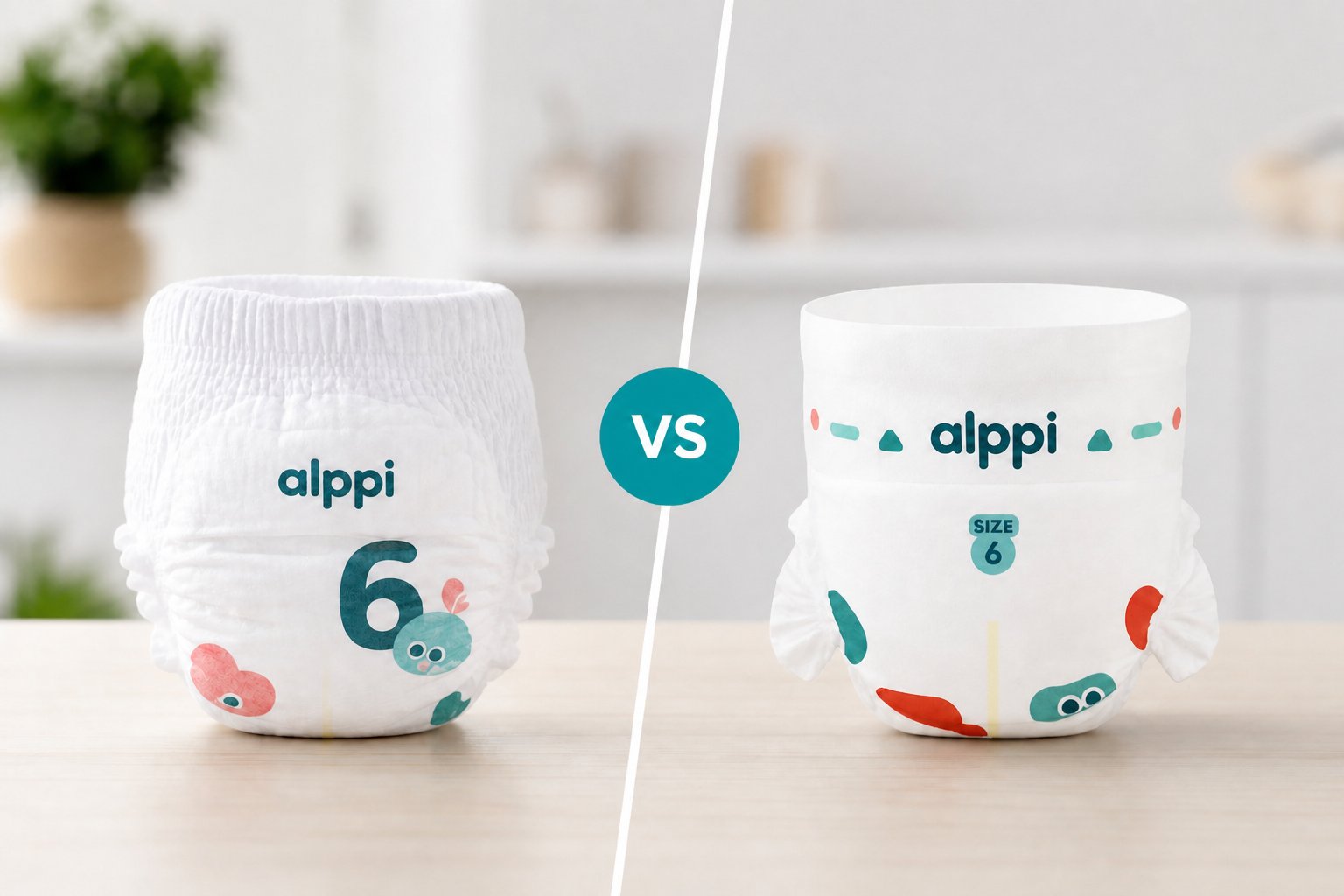 Training Pants vs Diapers