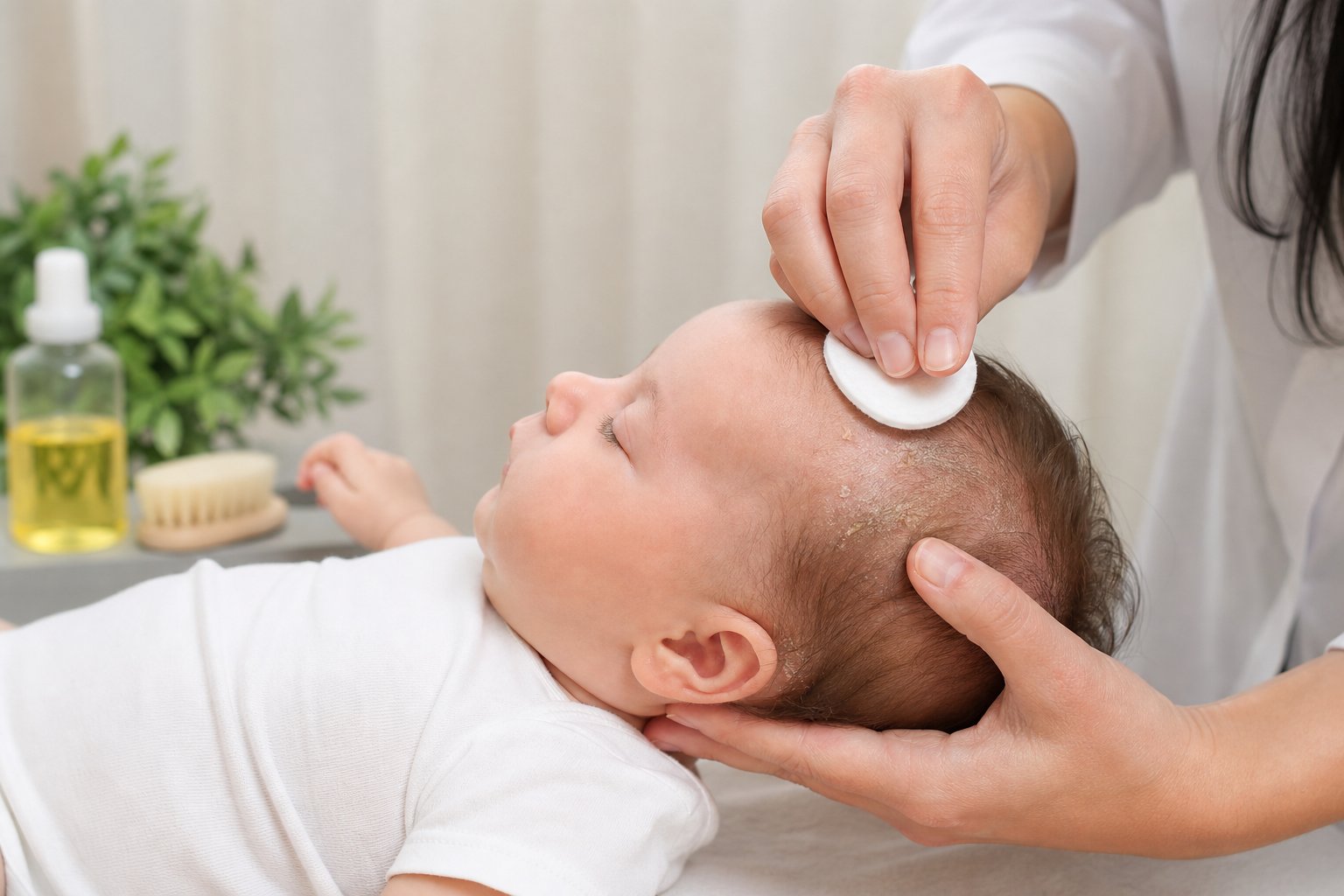 Cradle Cap Treatment at Home