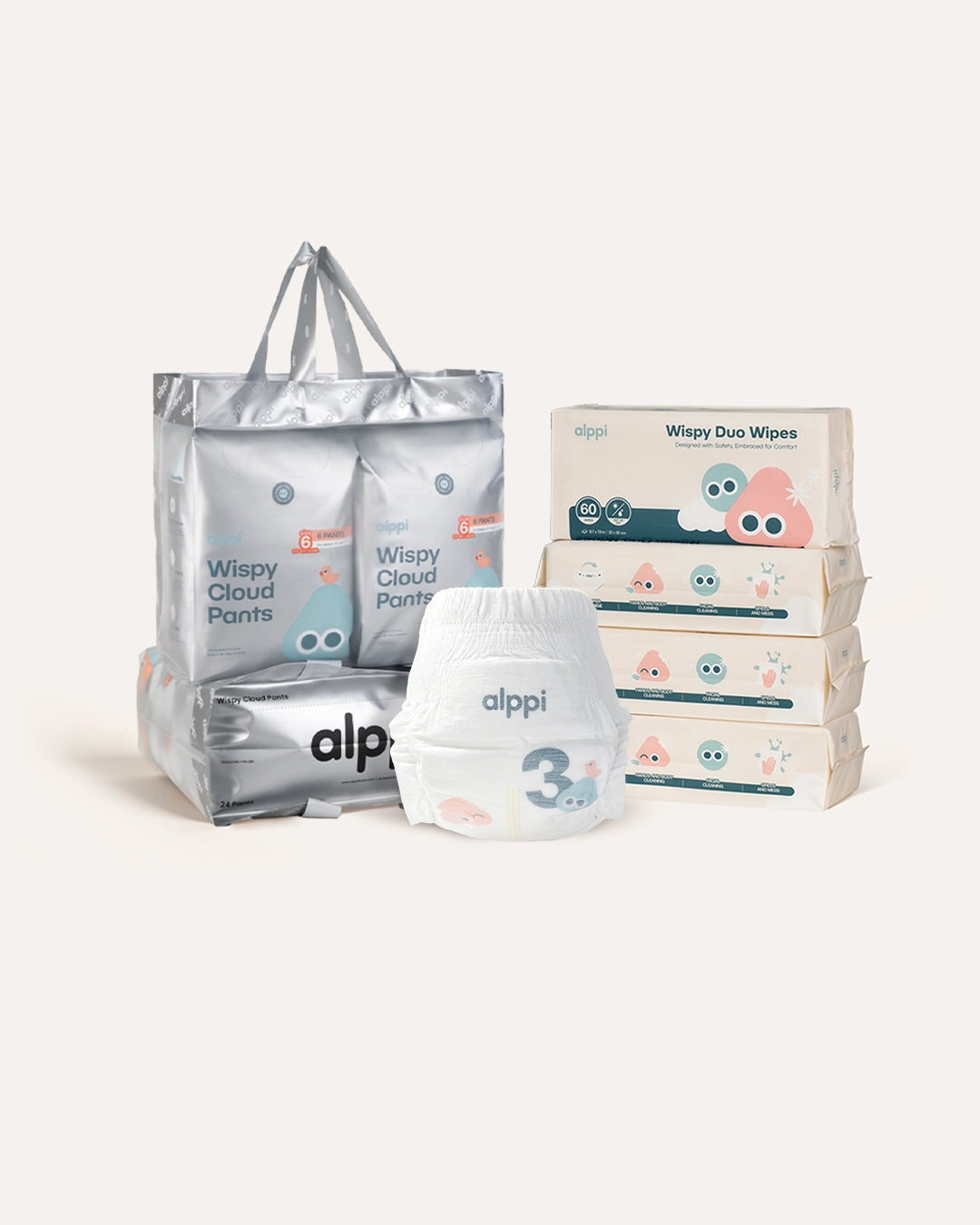 Training Pants + Dry Wipes Value Combo (Weekly Bundle)