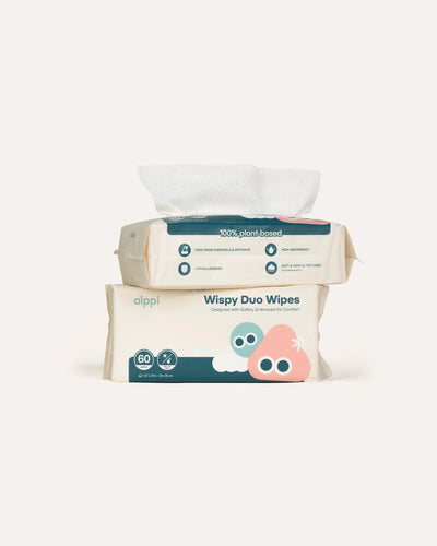 2 Alppi dry wipes packs