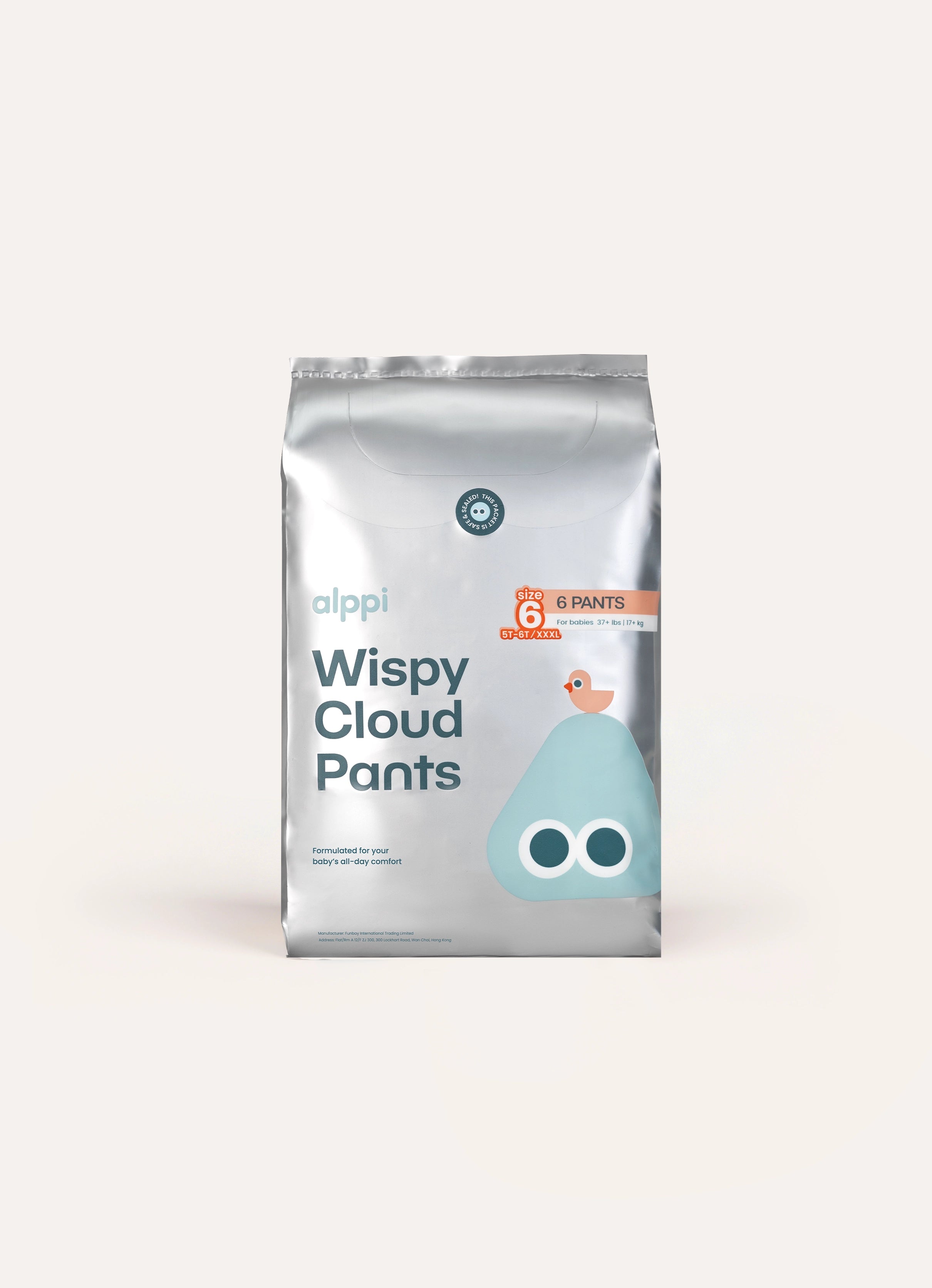Alppi Training Pants Sample, a low-commitment way to test bedwetting pants fit