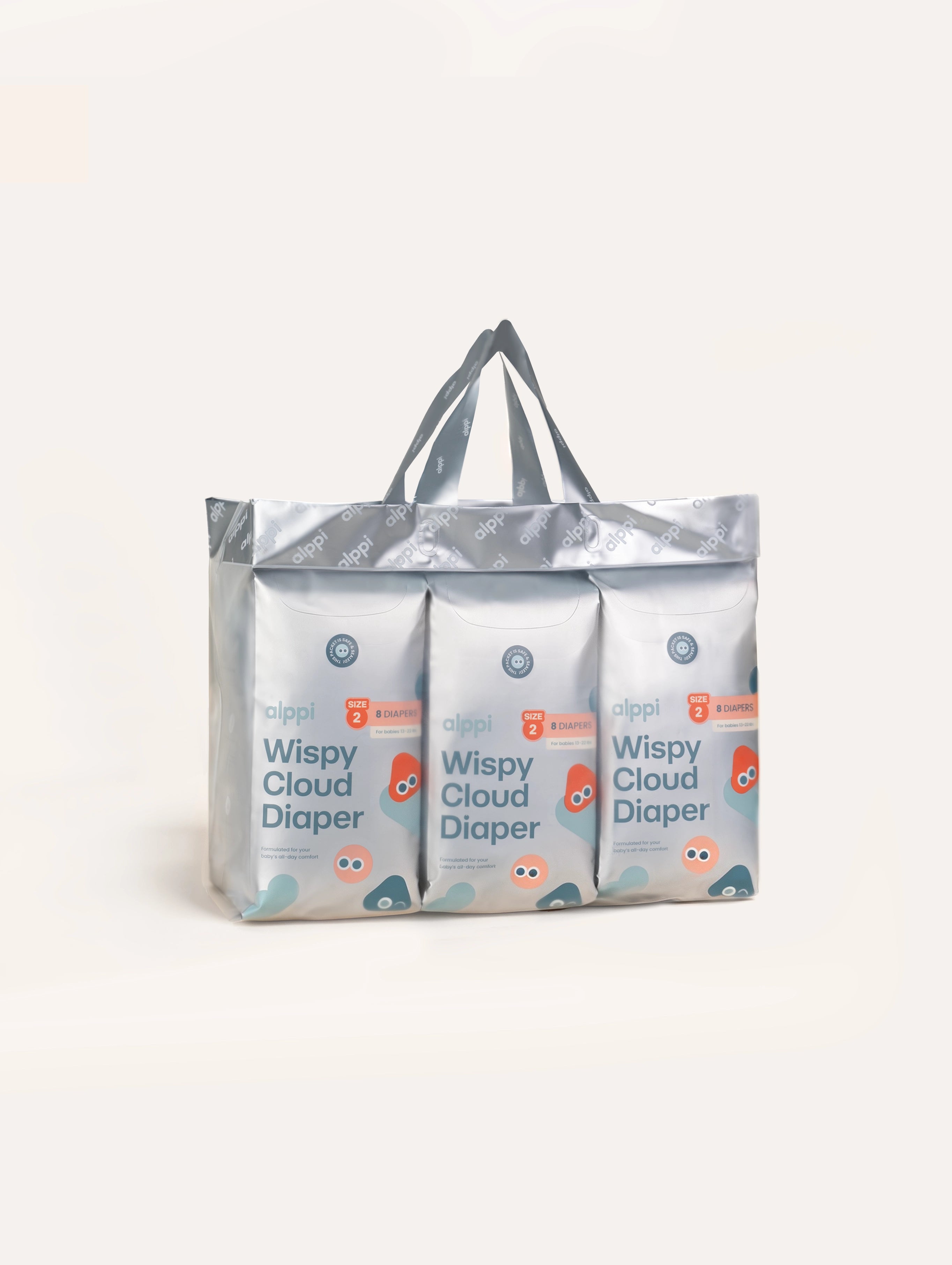 Alppi Wispy Cloud Diaper Weekly Bag