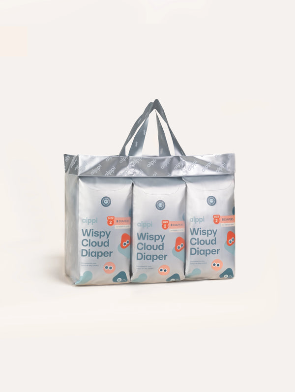 Alppi Wispy Cloud Diaper Weekly Bag wholesale