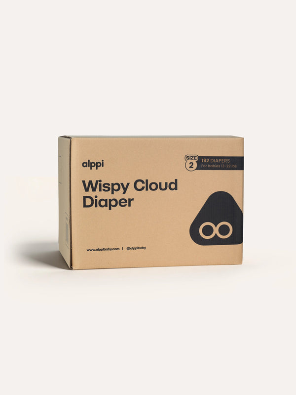 Alppi Rash-Free Diapers box