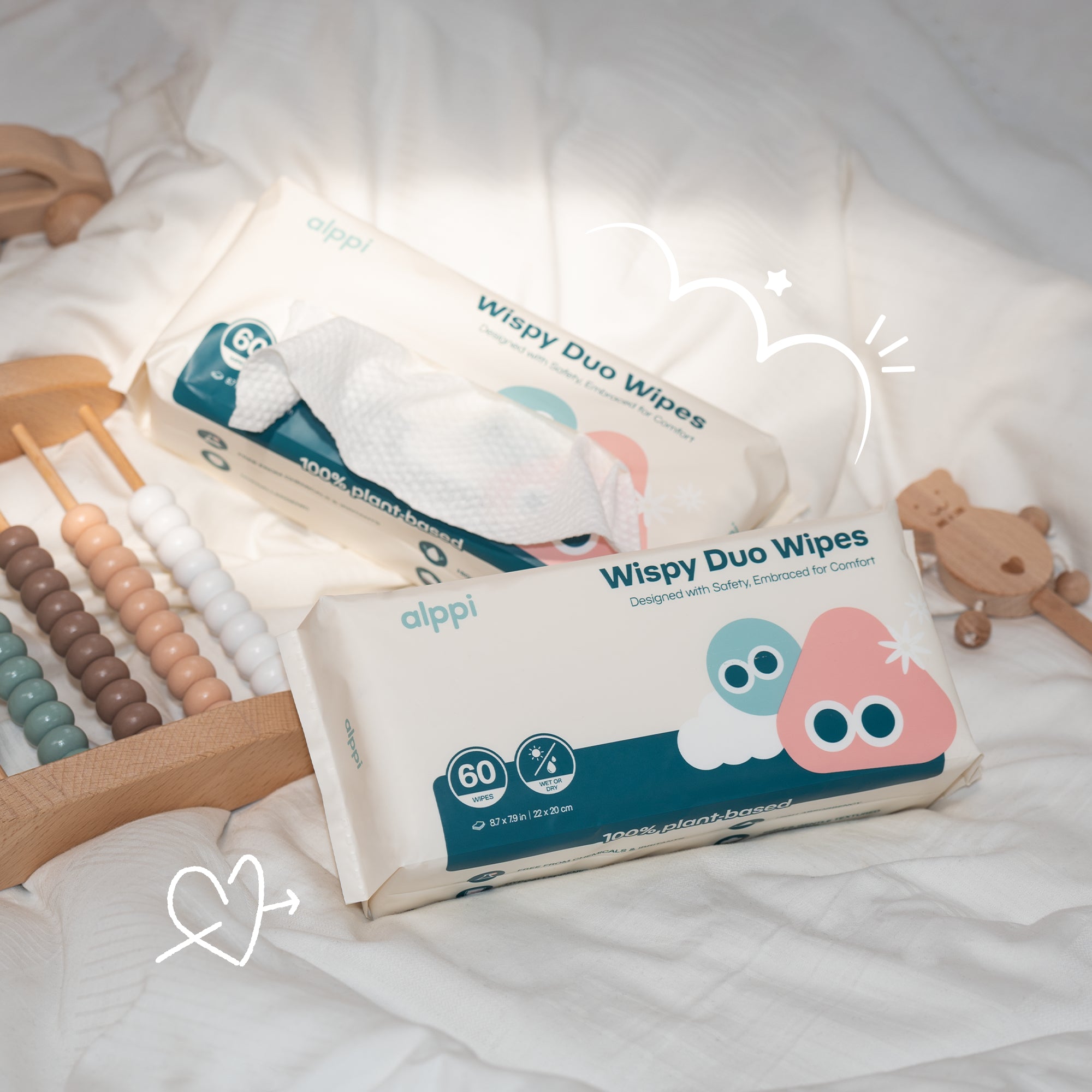 Alppi Wispy Dou WIpes