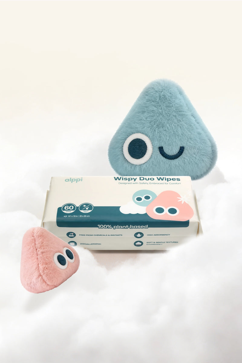 Alppi Wispy Duo dry wipes