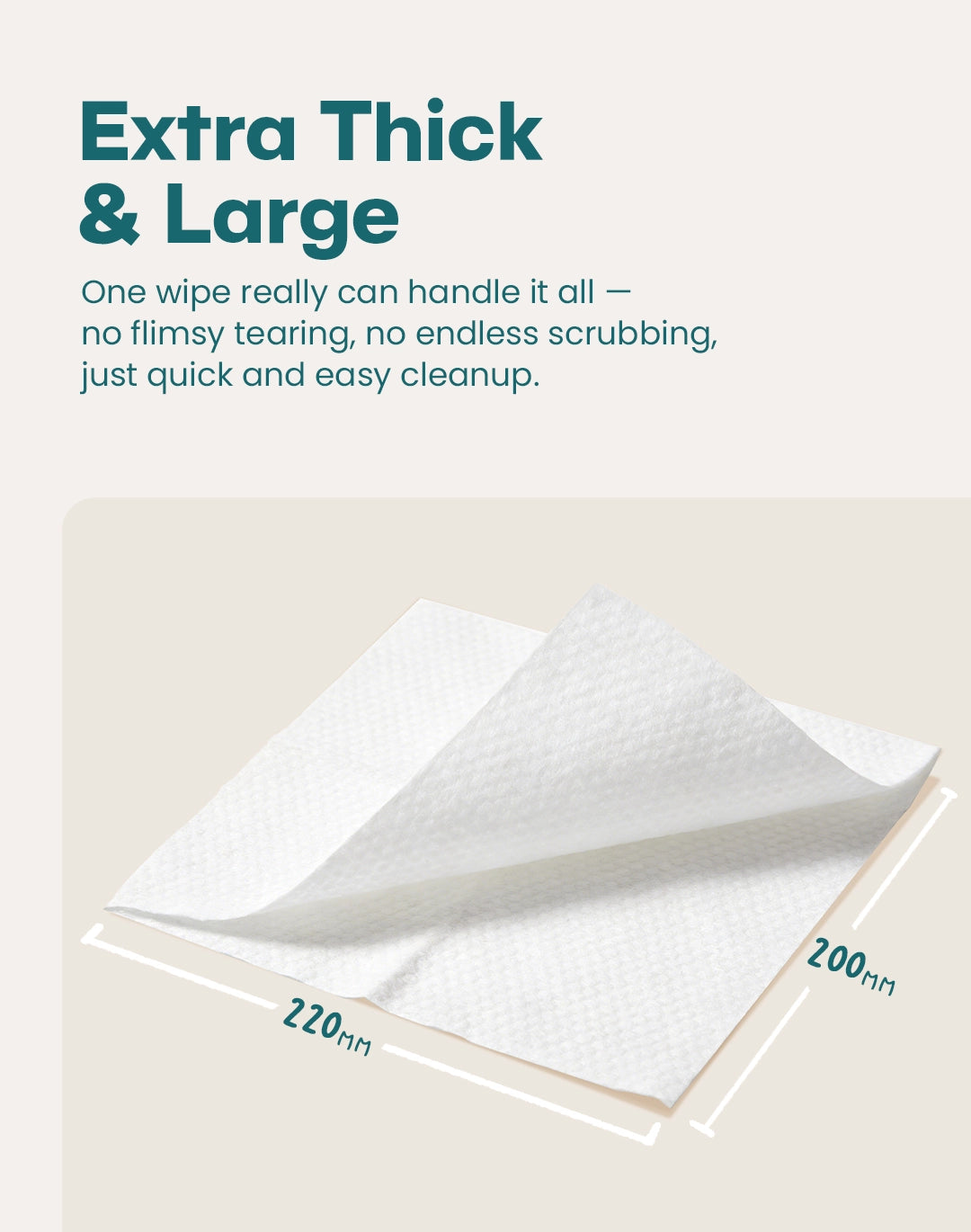 Wispy Duo Wipes (Dry)