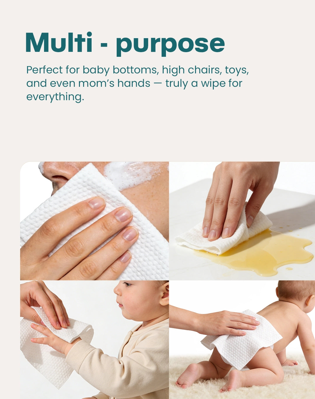 Wispy Duo Wipes (Dry)