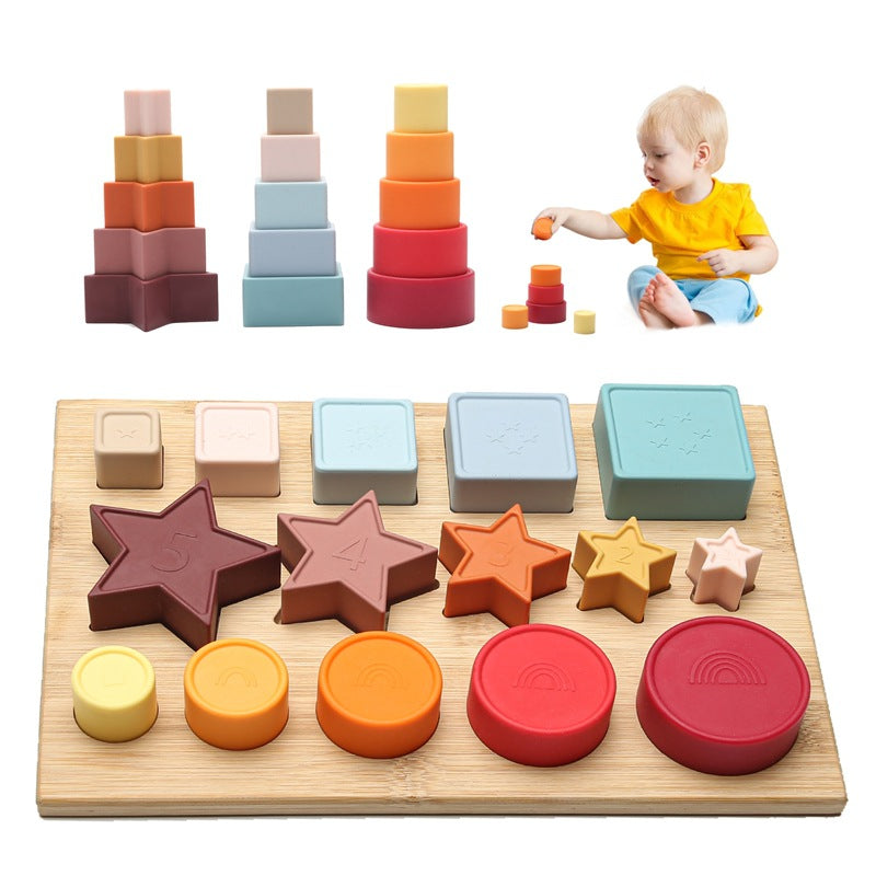 Montessori Natural Learning Stack Toy