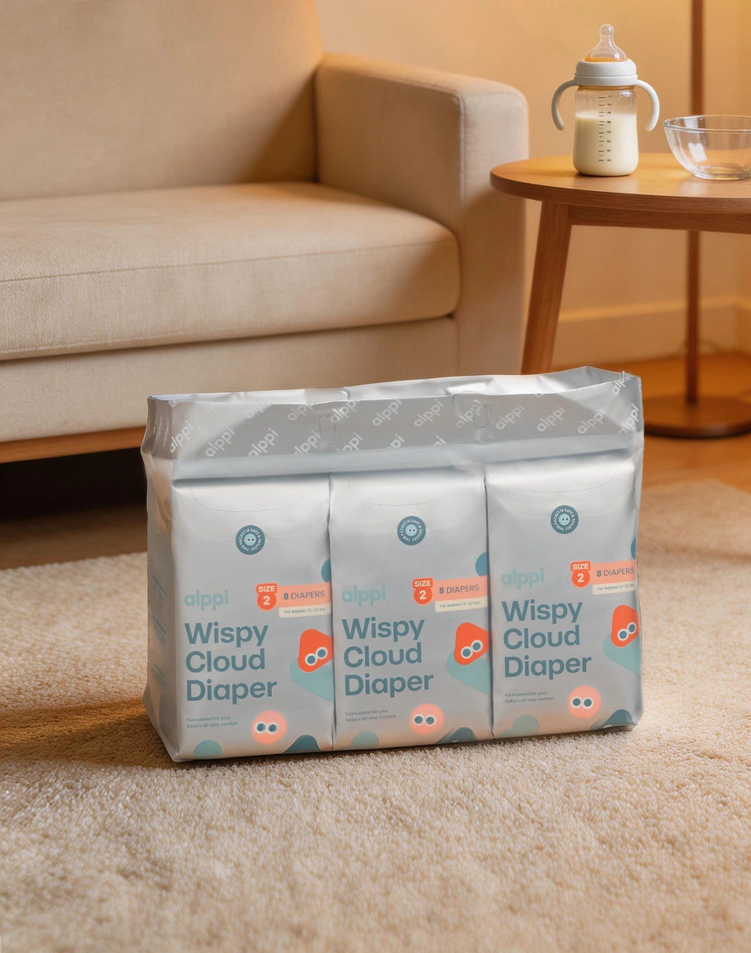 Alppi Wispy Cloud Diaper Weekly Bag