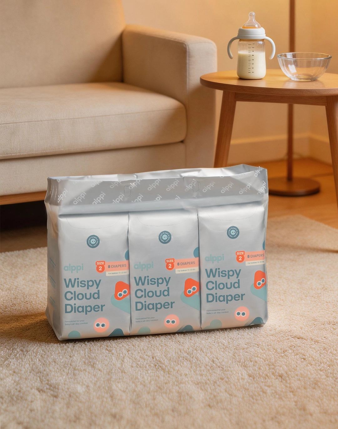 Alppi Wispy Cloud Diaper Weekly Bag