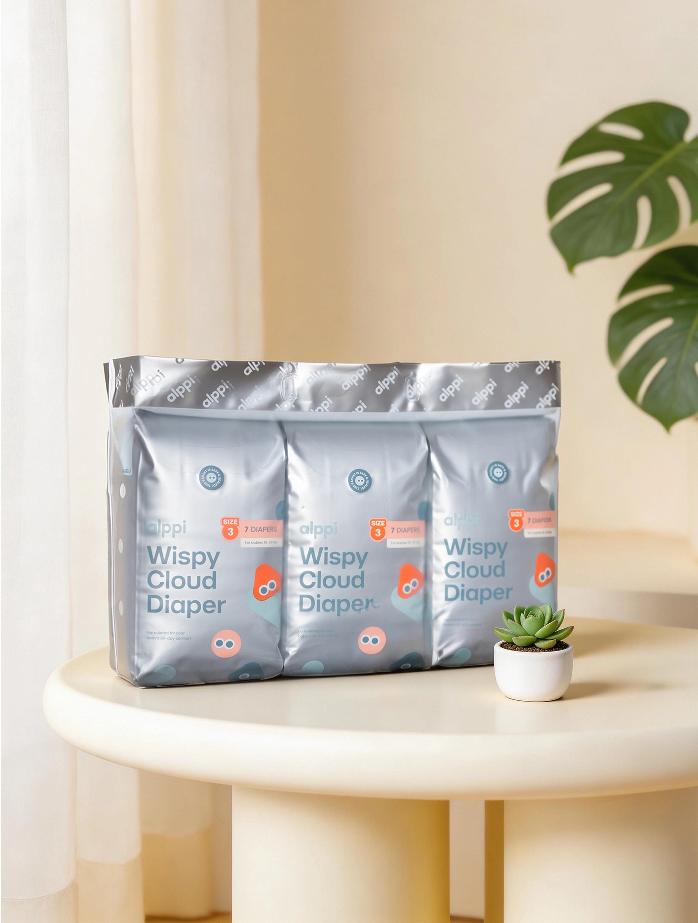 Alppi Wispy Cloud Diaper Weekly Bag